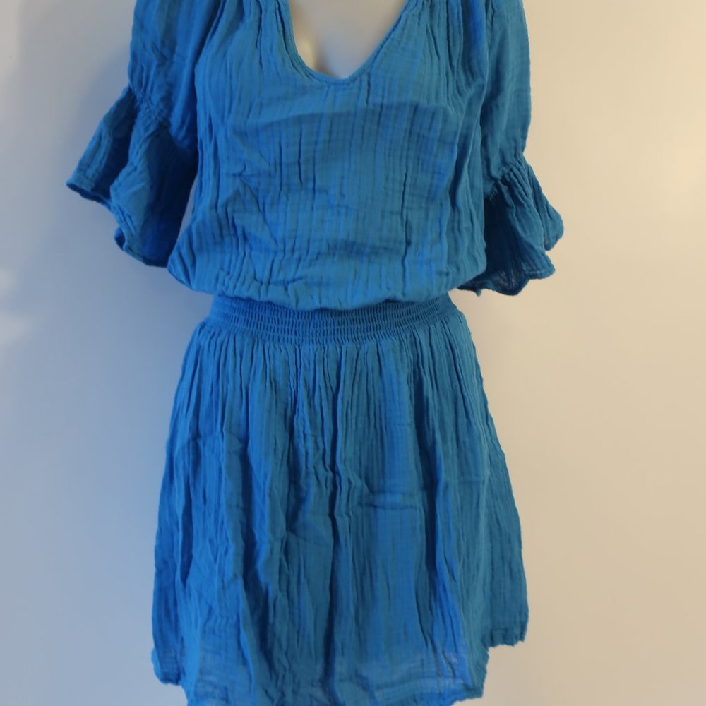 Michael Stars Blue Mini Dress - Picture 2 of 6